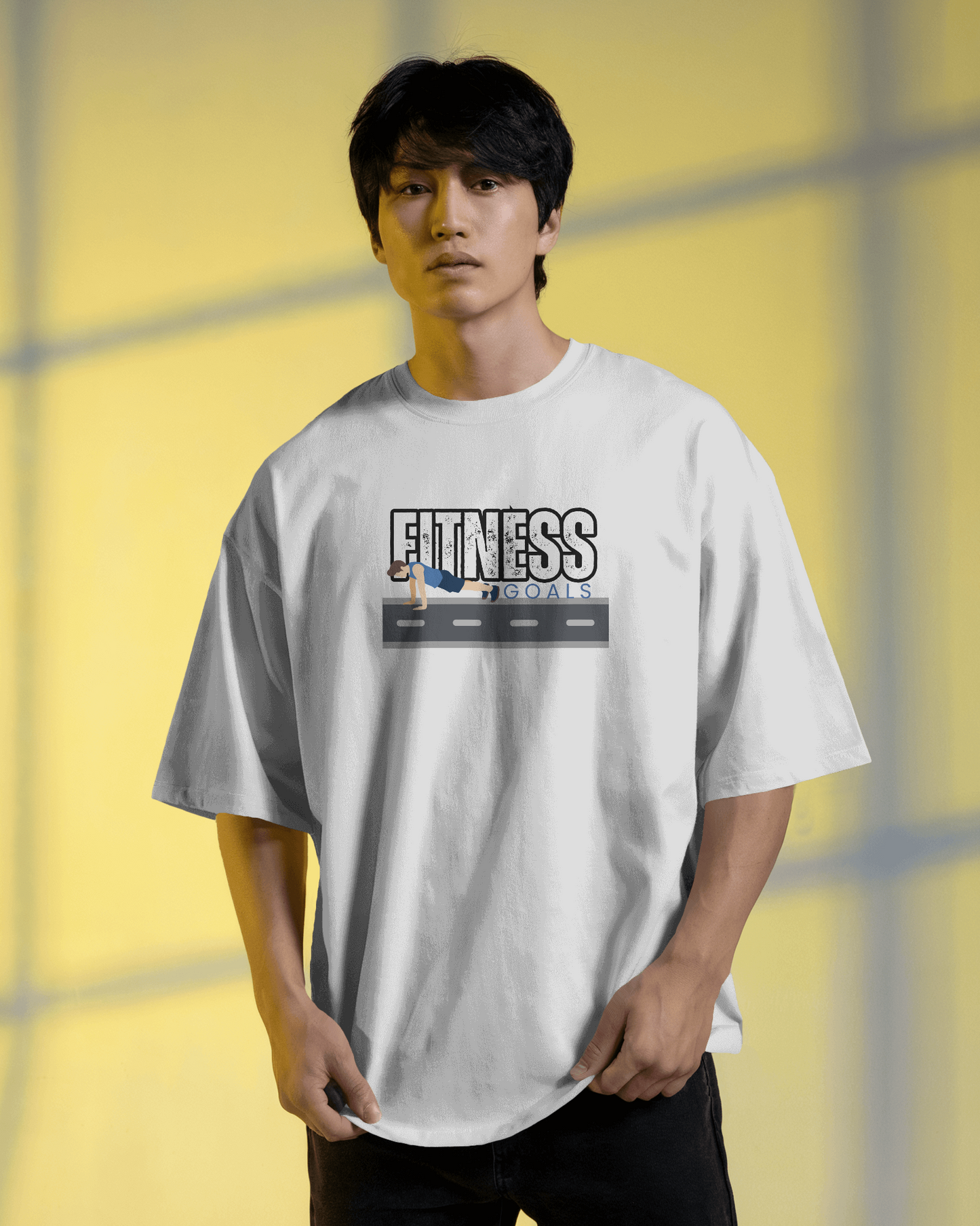 Unisex Oversized Classic T-Shirt - Fitness Goals