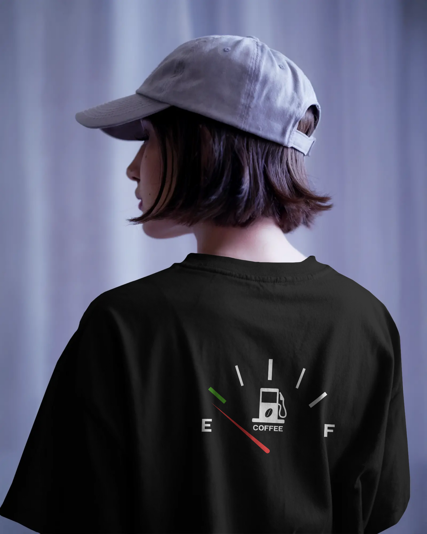 Unisex Oversized Classic T-Shirt - Coffee Meter