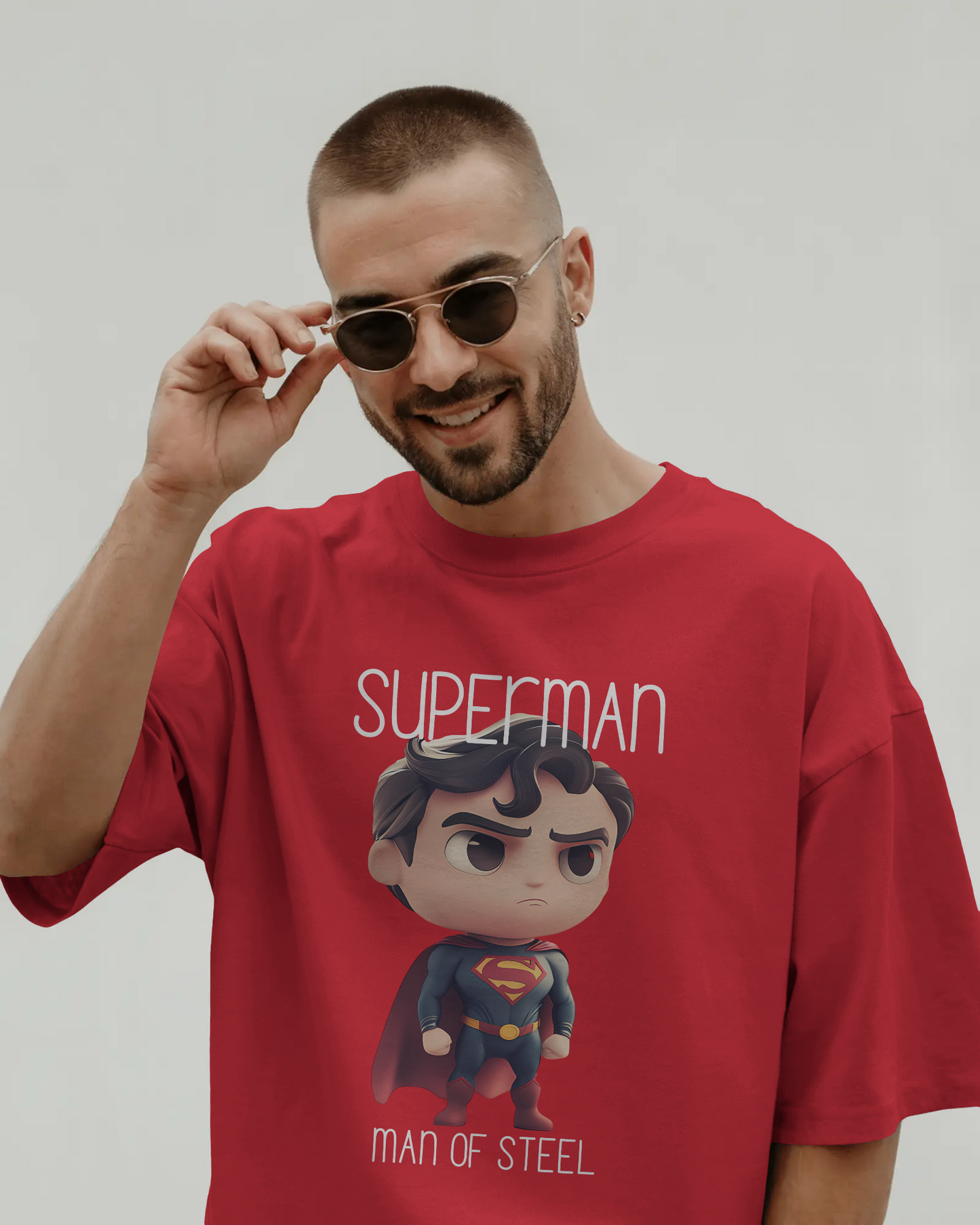 Unisex Oversized Classic T-Shirt - Superman : Man of Steel
