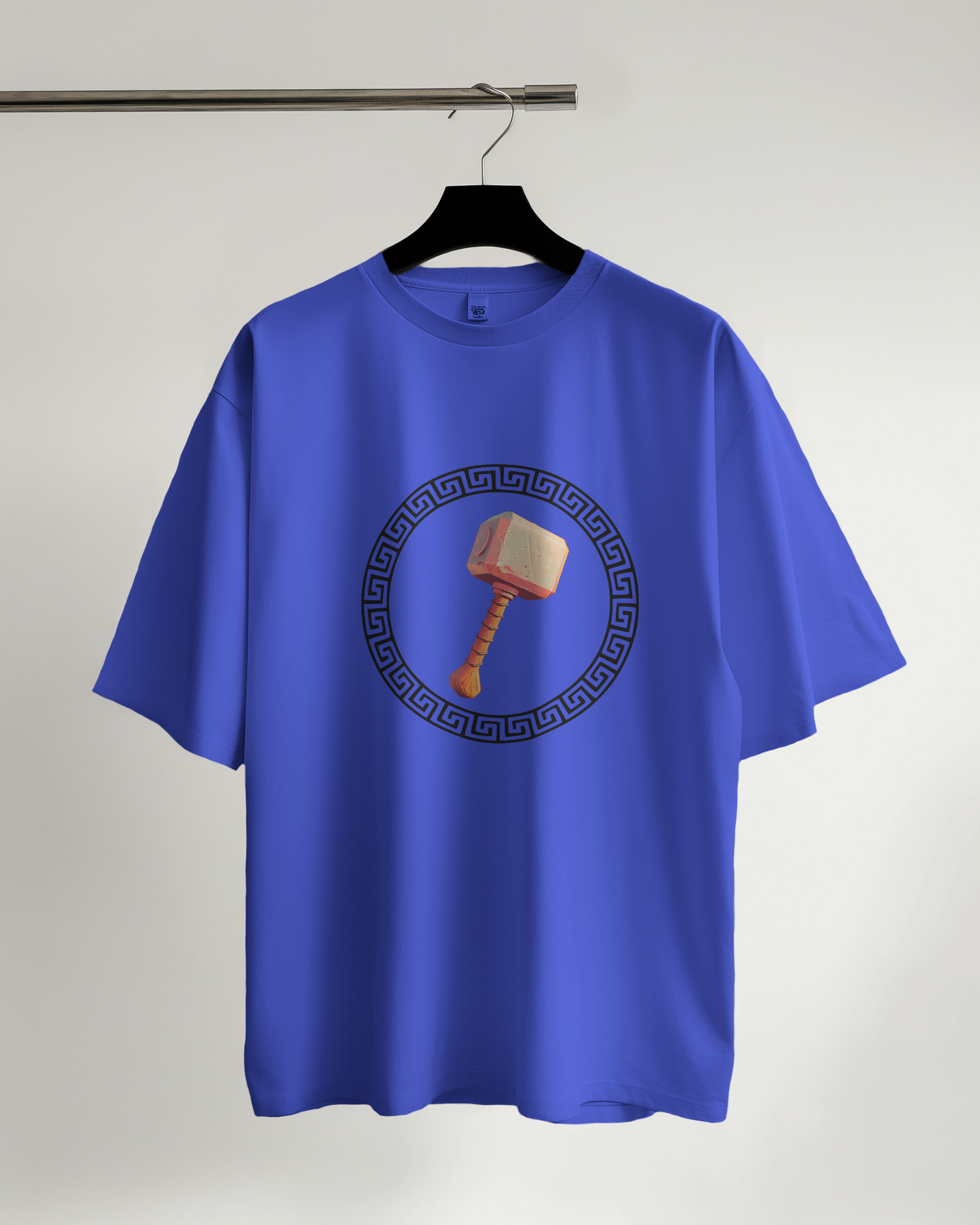 Unisex Oversized Classic T-Shirt - Thor Hammer