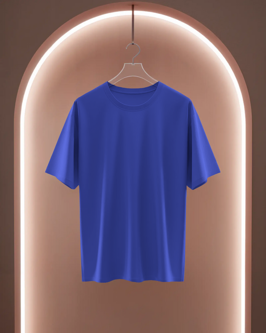 Women Classic Crew T-Shirt Royal Blue