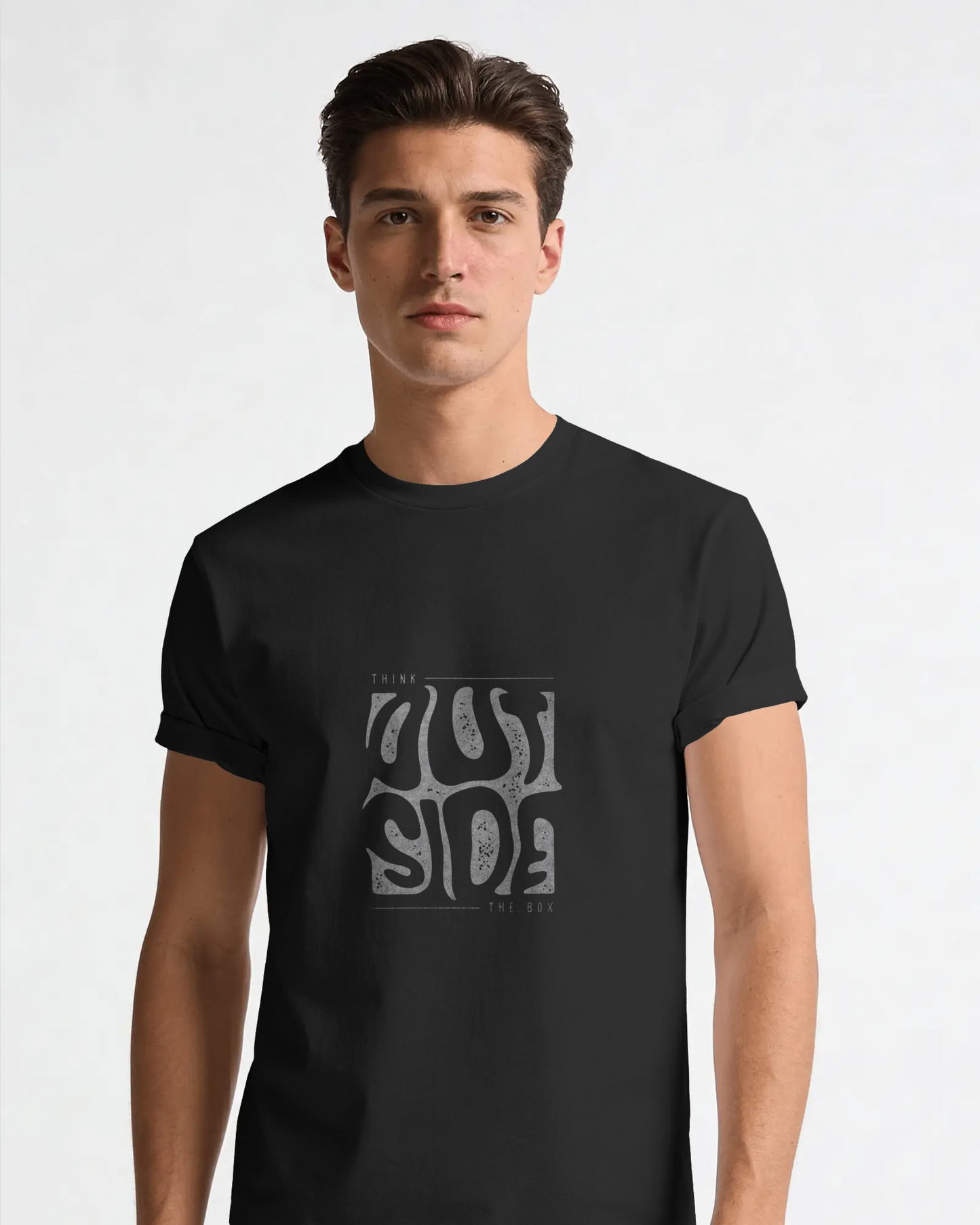 Men Standard Crew T-Shirt - Think Outside the Box