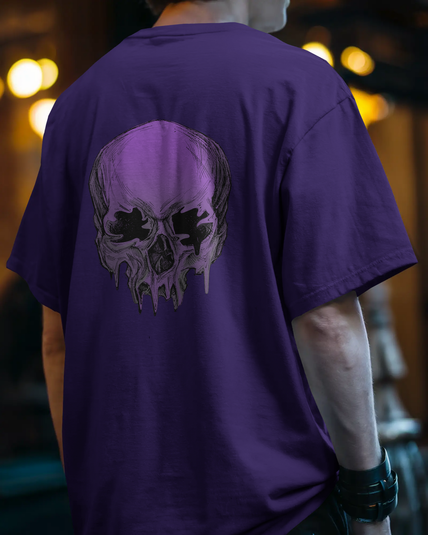 Unisex Oversized Classic T-Shirt - Skull