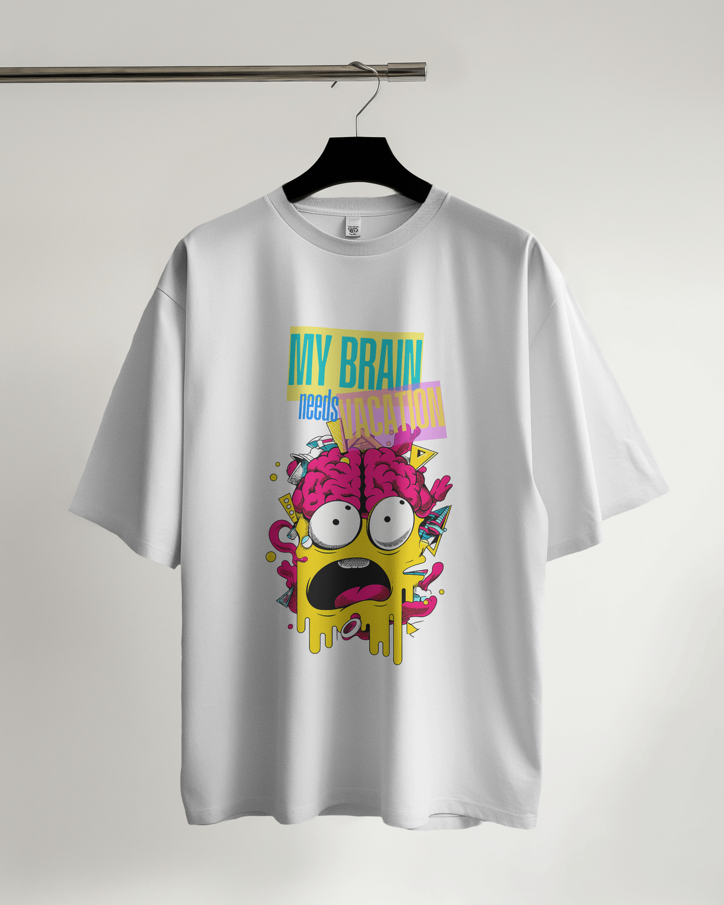 Unisex Oversized Standard T-Shirt - My Brain needs Vacation