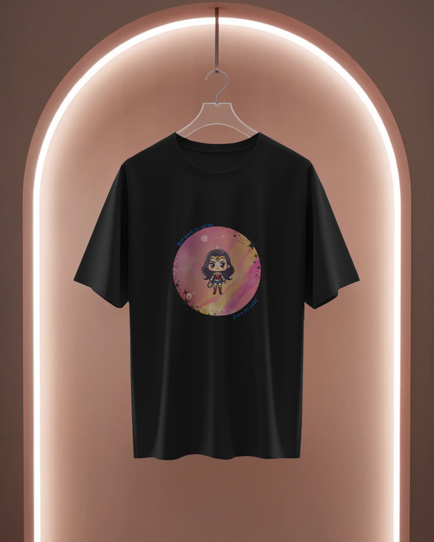 Women Basic T-Shirt - Born to Lead
