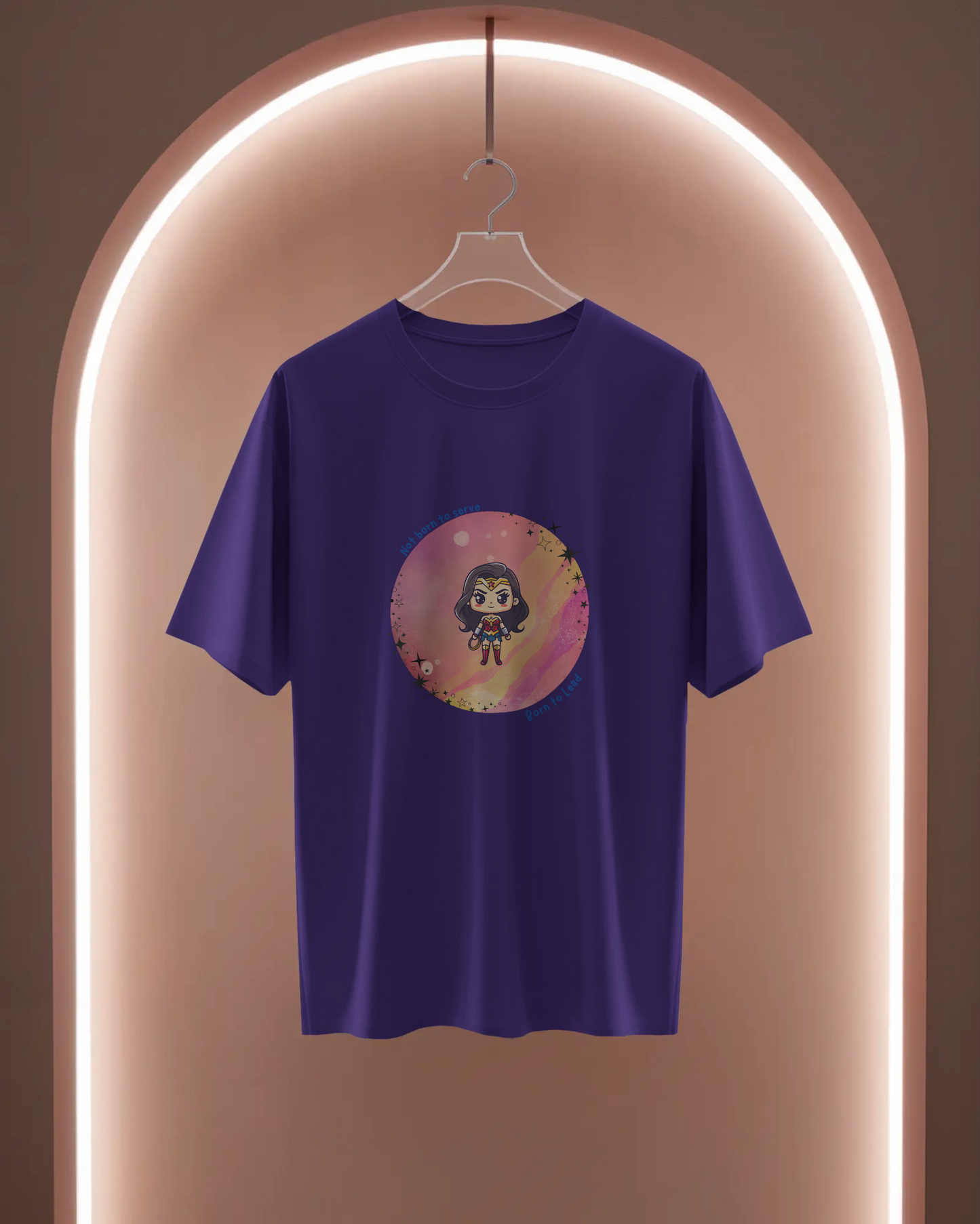 Women Basic T-Shirt - Born to Lead