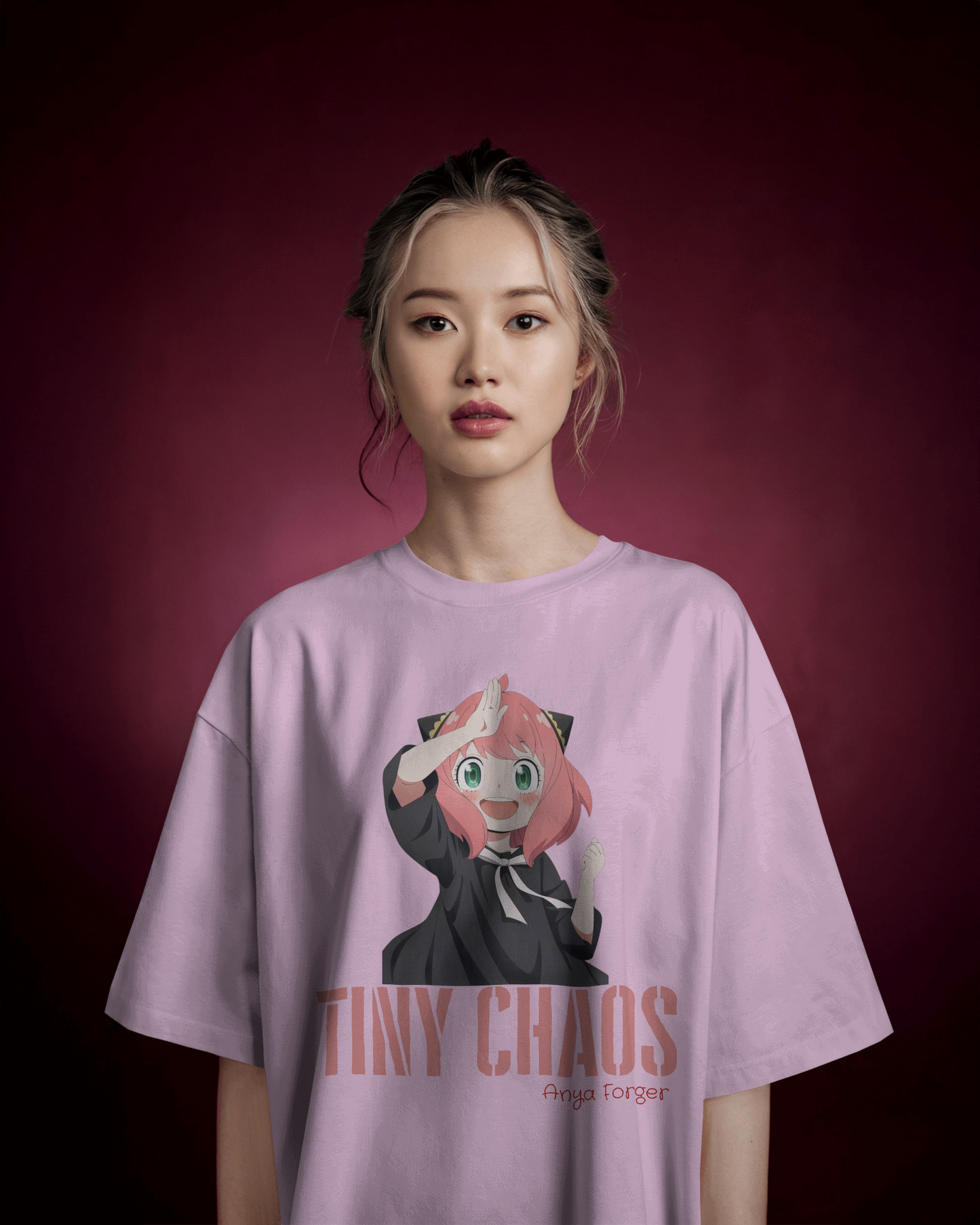 Unisex Oversized Classic T-Shirt - Anya Forger