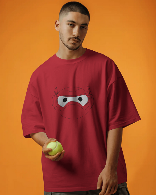 Unisex Oversized Classic T-Shirt - Baymax Face