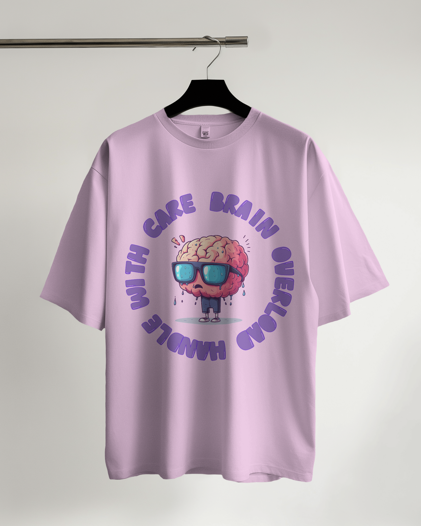 Unisex Oversized Classic T-Shirt - Brain Overload