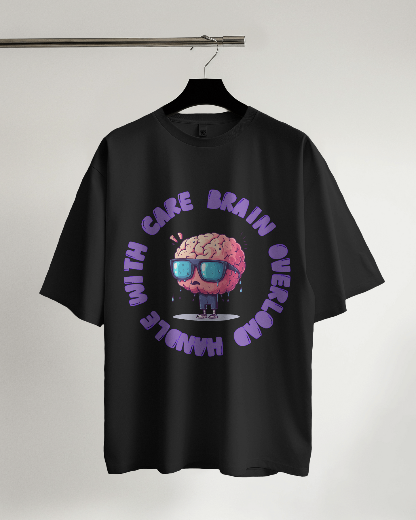 Unisex Oversized Classic T-Shirt - Brain Overload