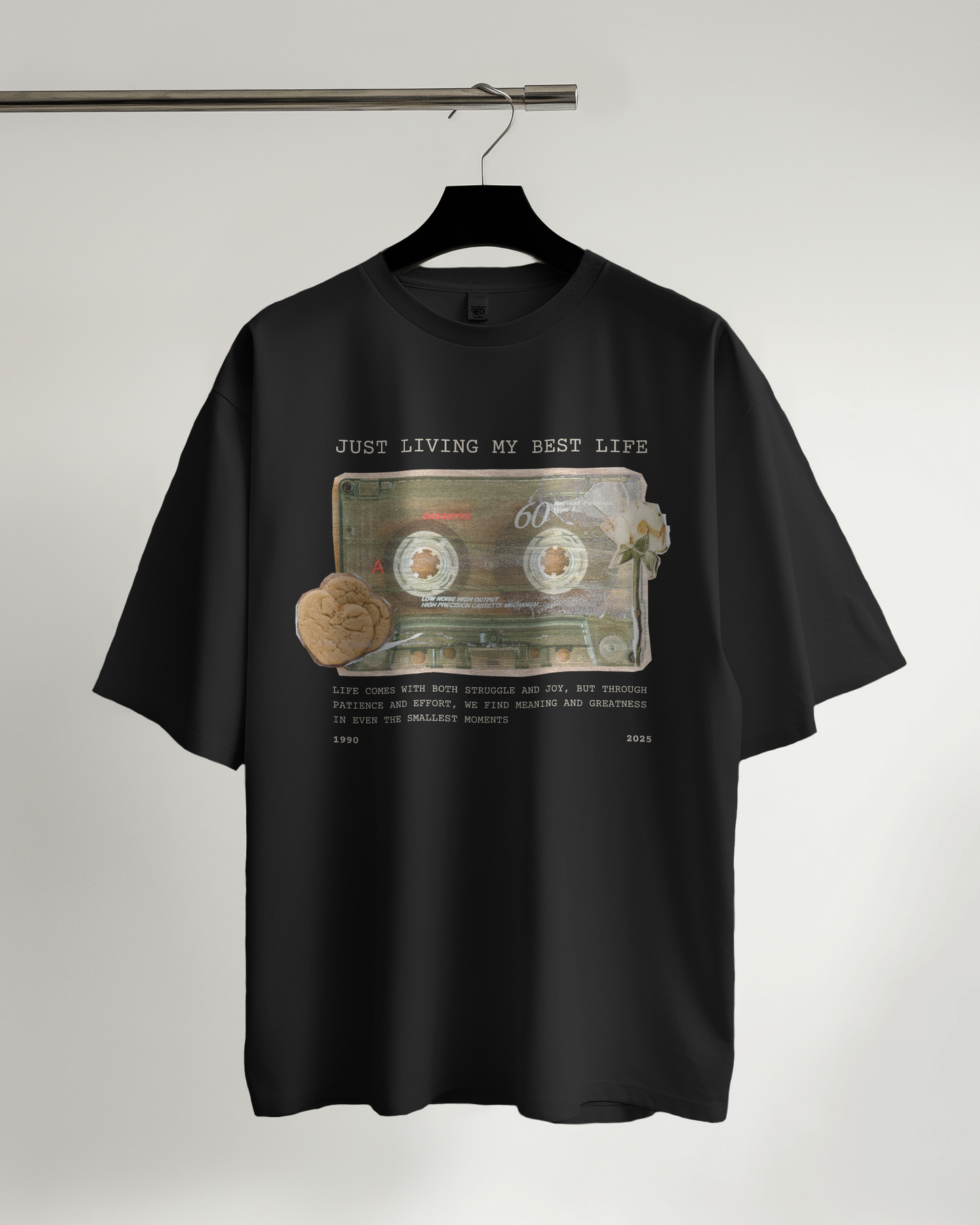 Unisex Oversized Classic T-Shirt - Cassette