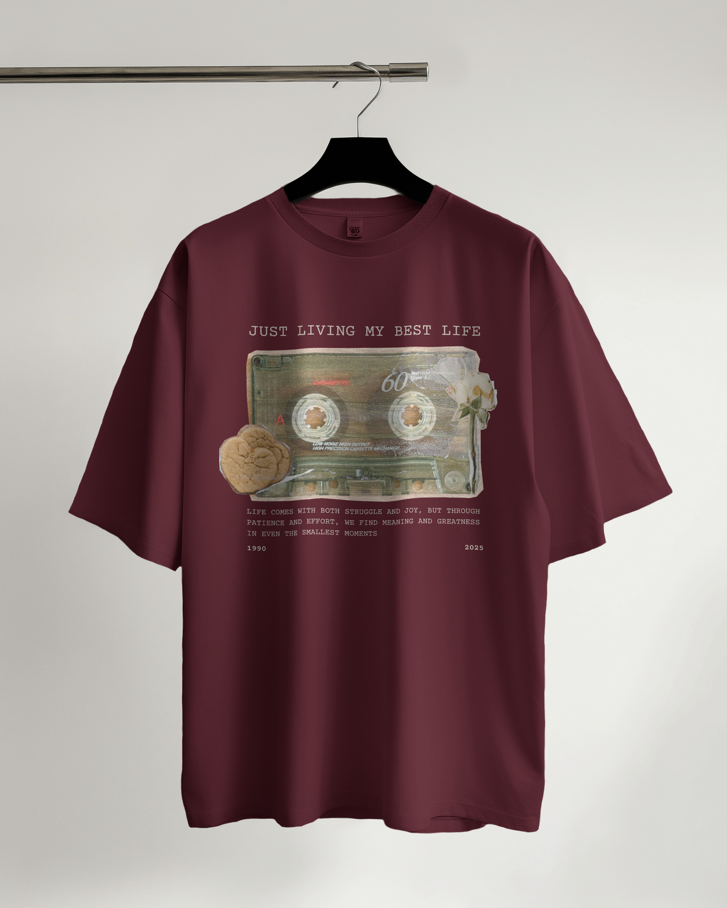 Unisex Oversized Classic T-Shirt - Cassette