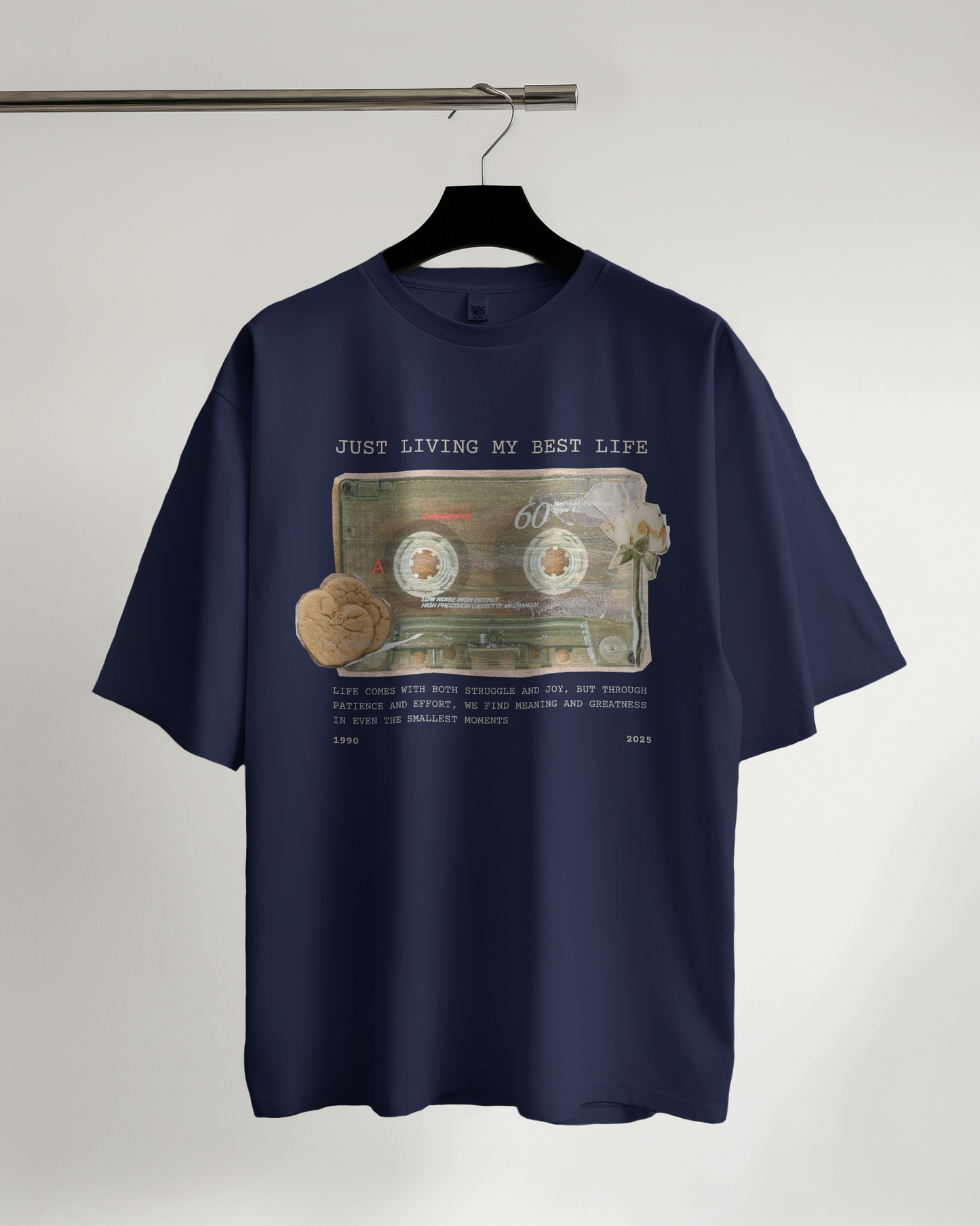 Unisex Oversized Classic T-Shirt - Cassette