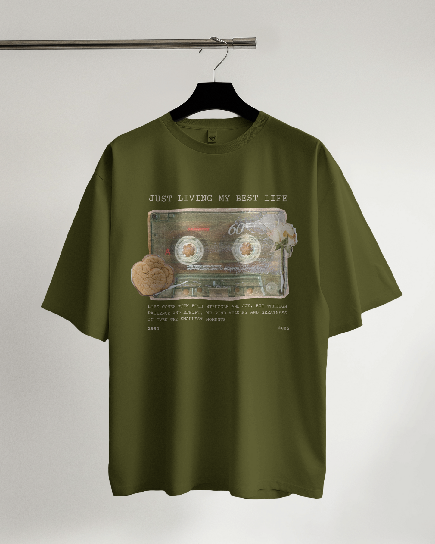 Unisex Oversized Classic T-Shirt - Cassette