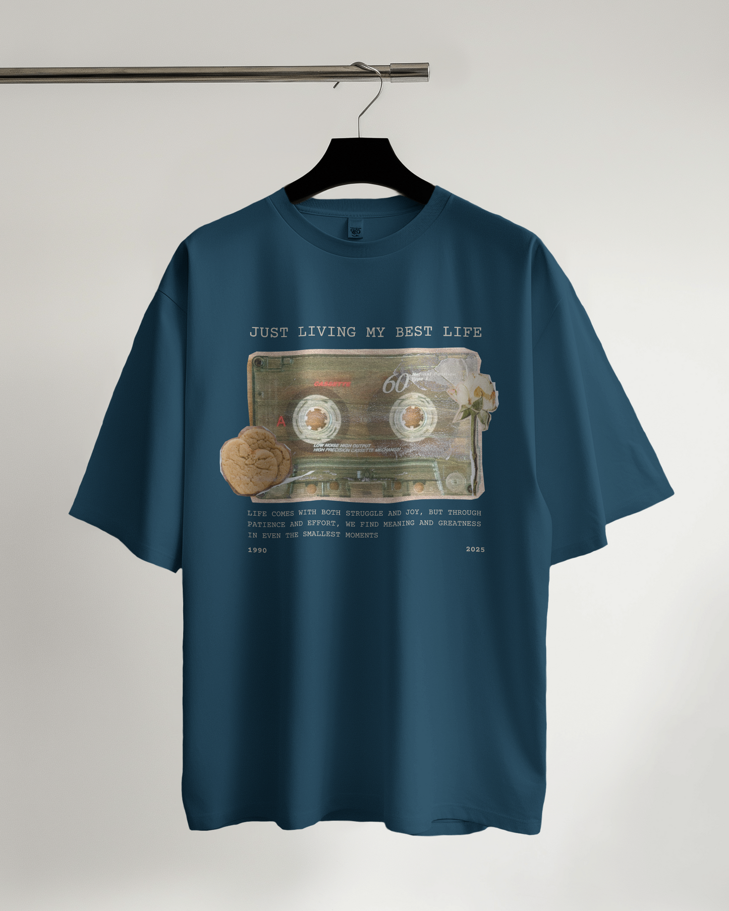 Unisex Oversized Classic T-Shirt - Cassette