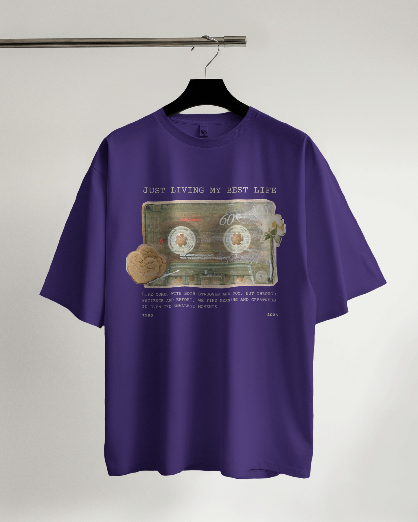 Unisex Oversized Classic T-Shirt - Cassette