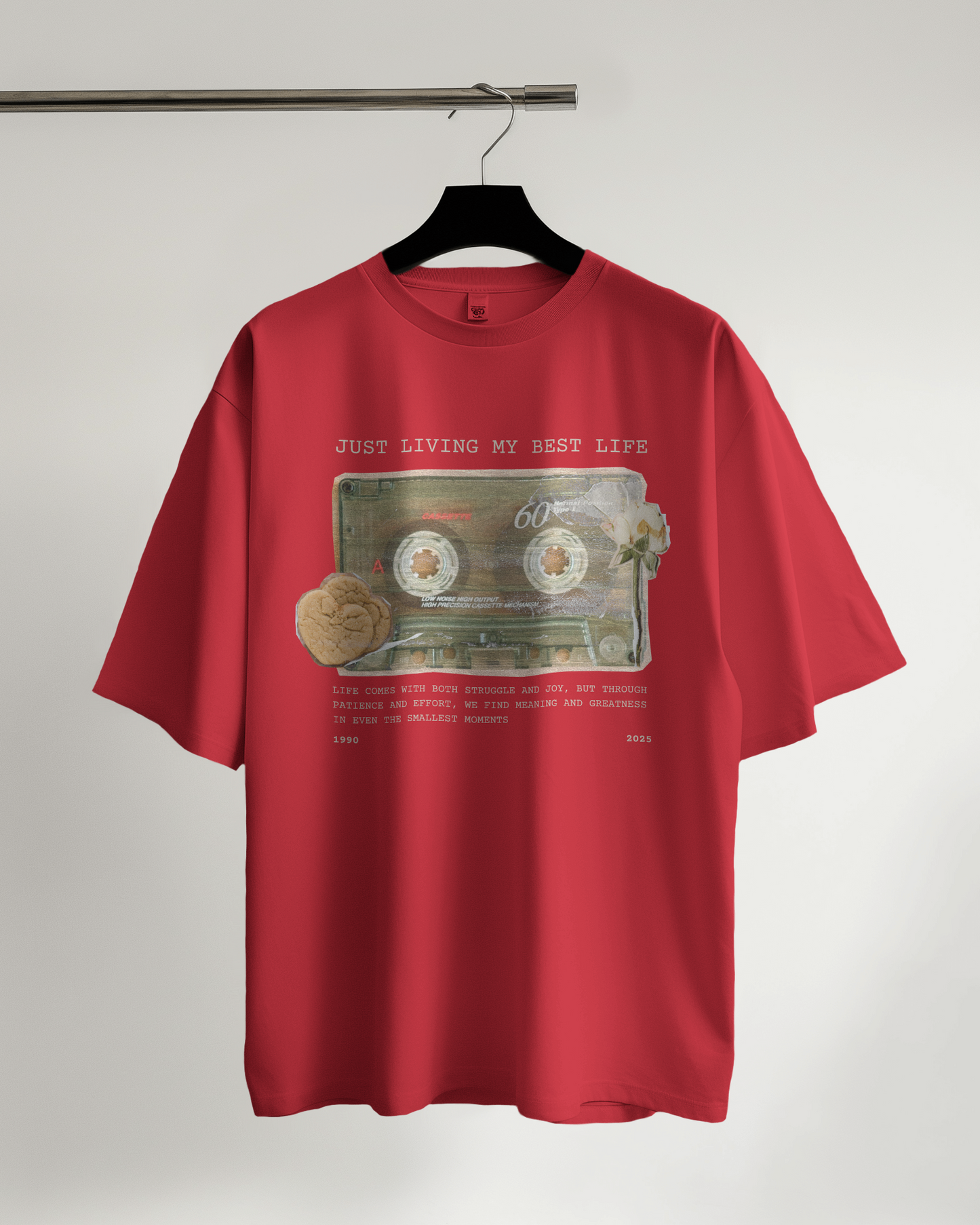 Unisex Oversized Classic T-Shirt - Cassette