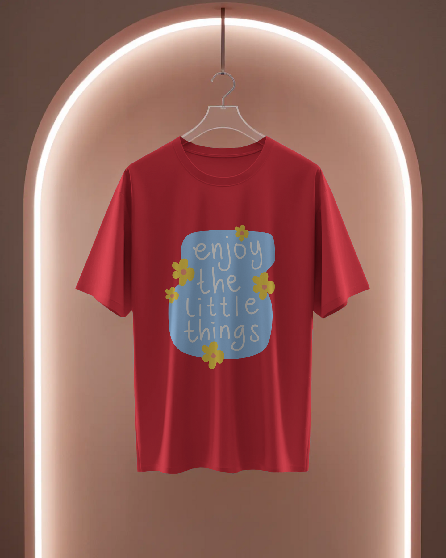 Women Basic T-Shirt - Enjoy the little Things