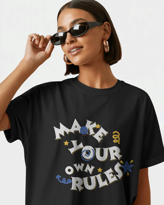 Unisex Oversized Standard T-Shirt - Make Your Own Rules