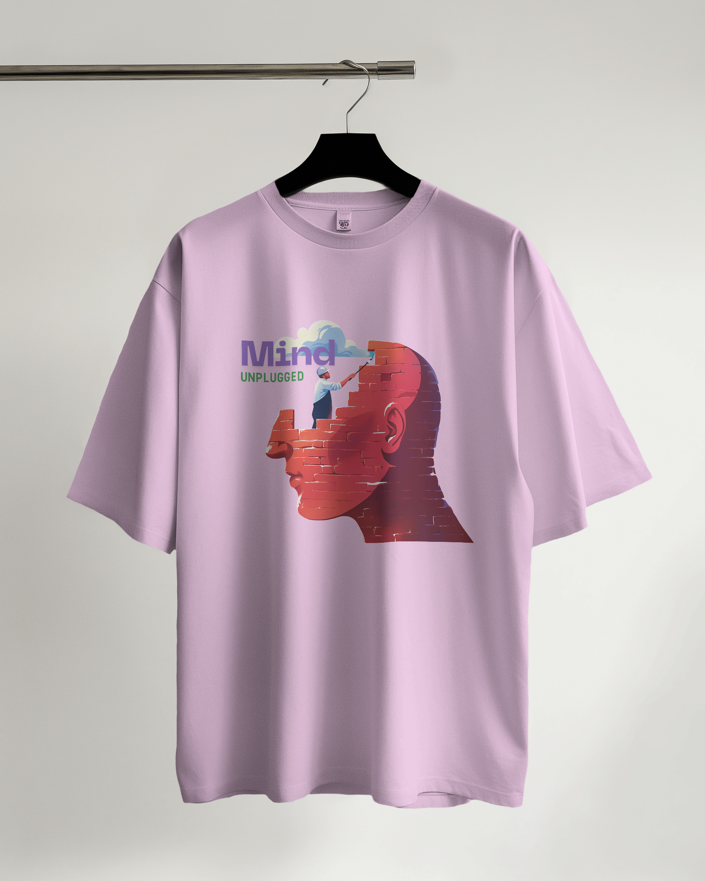 Unisex Oversized Classic T-Shirt - Mind Unplugged