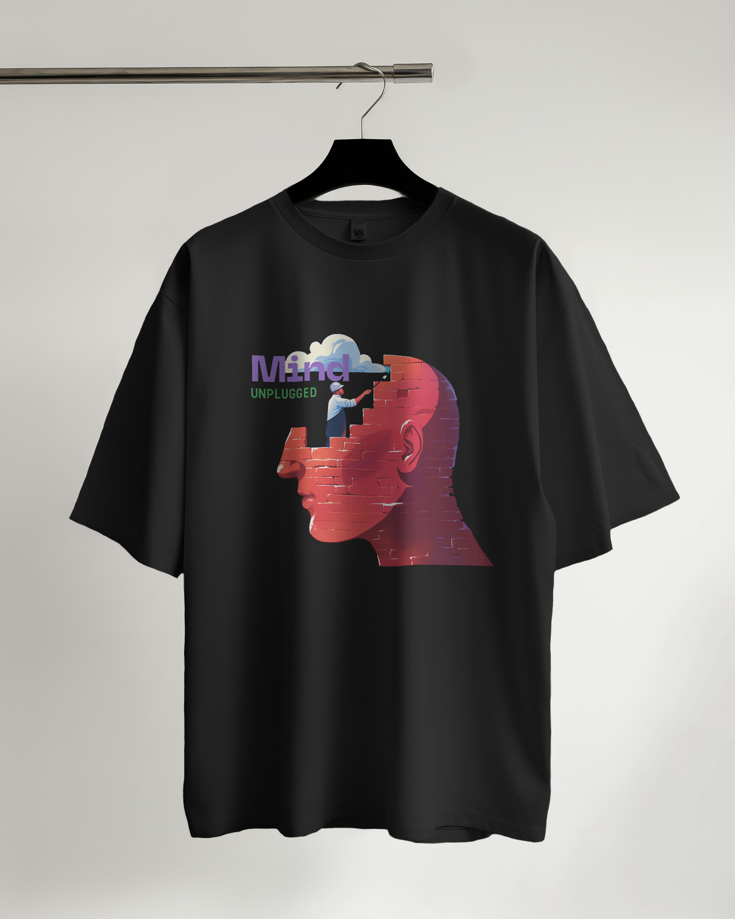 Unisex Oversized Classic T-Shirt - Mind Unplugged