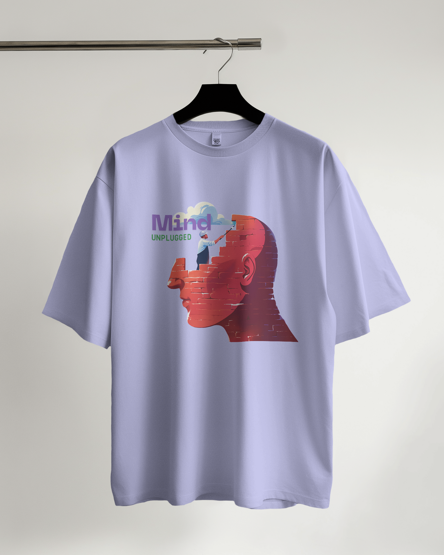 Unisex Oversized Classic T-Shirt - Mind Unplugged