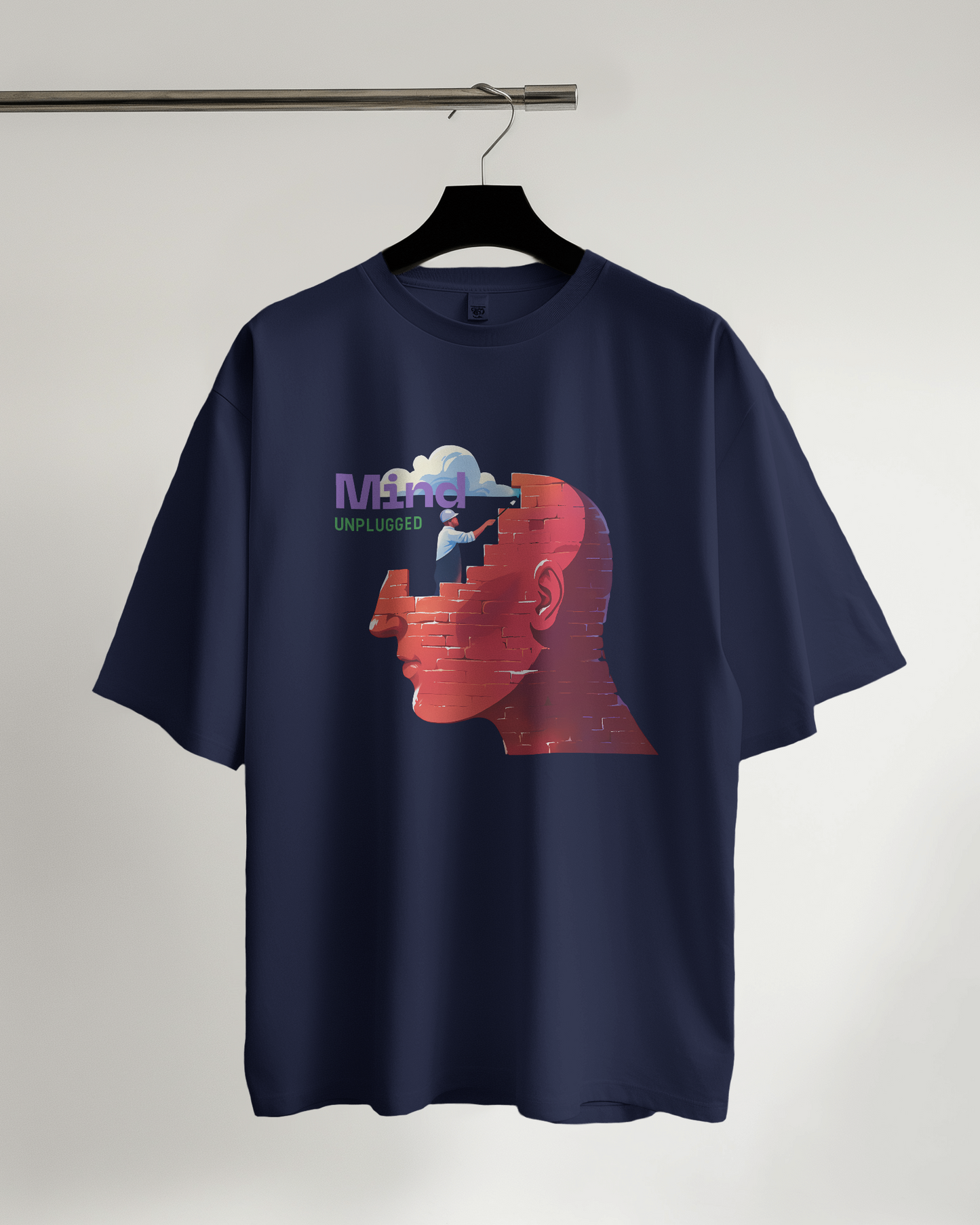 Unisex Oversized Classic T-Shirt - Mind Unplugged
