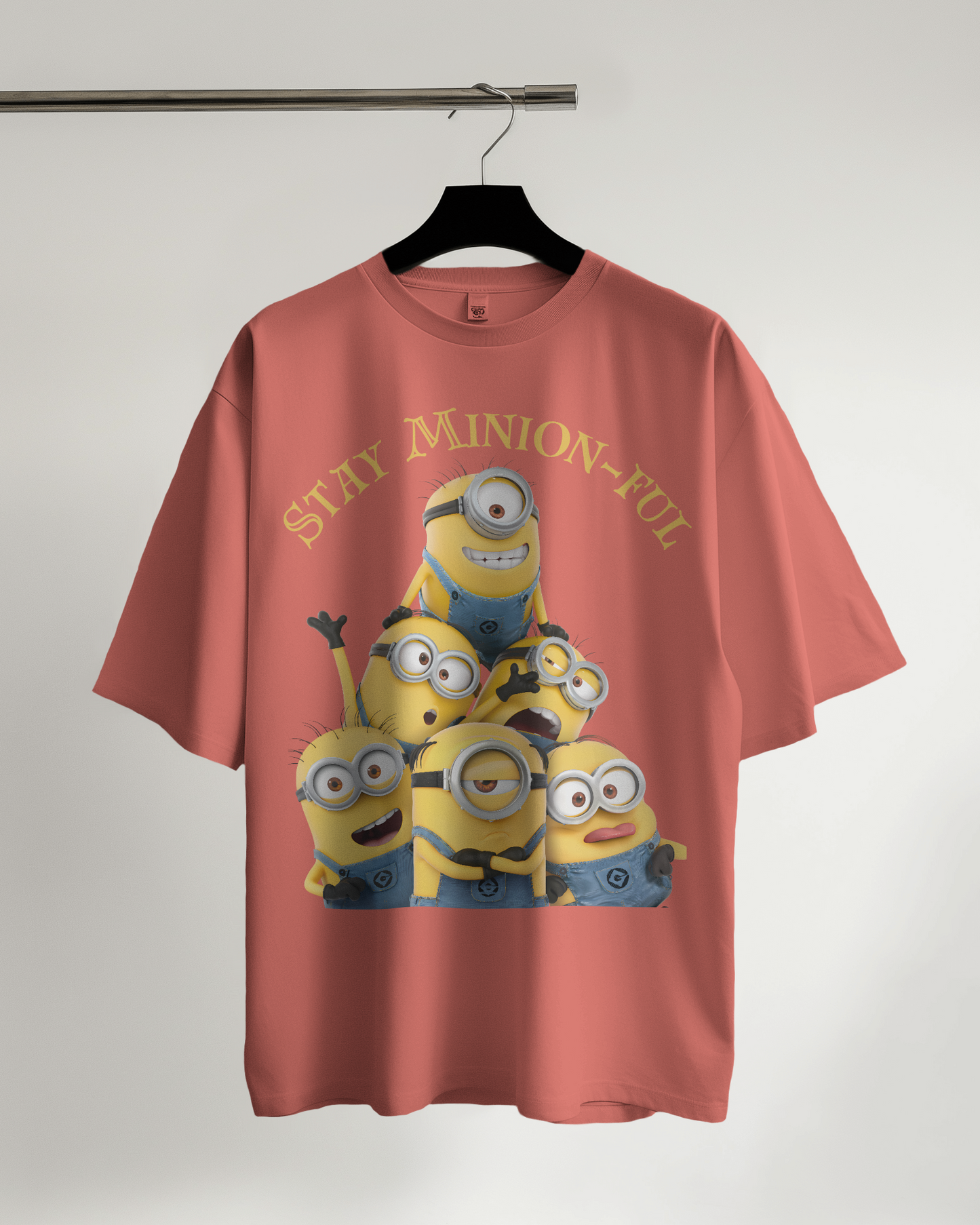 Unisex Oversized Classic T-Shirt - Stay Minion-Ful