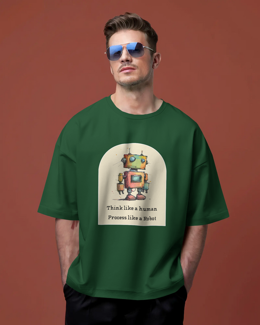 Unisex Oversized Classic T-Shirt - Robot