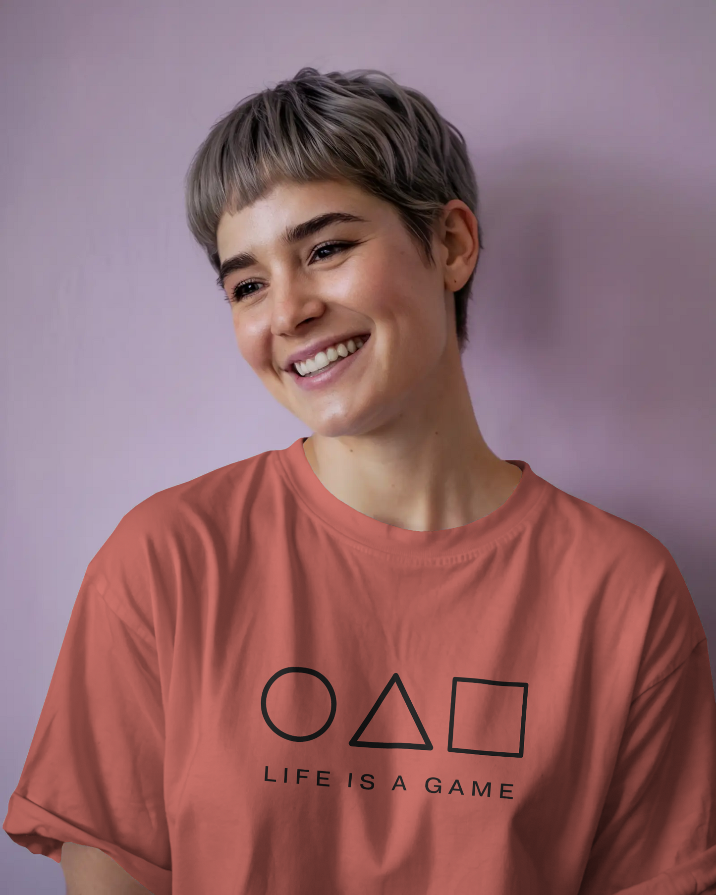 Unisex Oversized Classic T-Shirt - Life is a Game