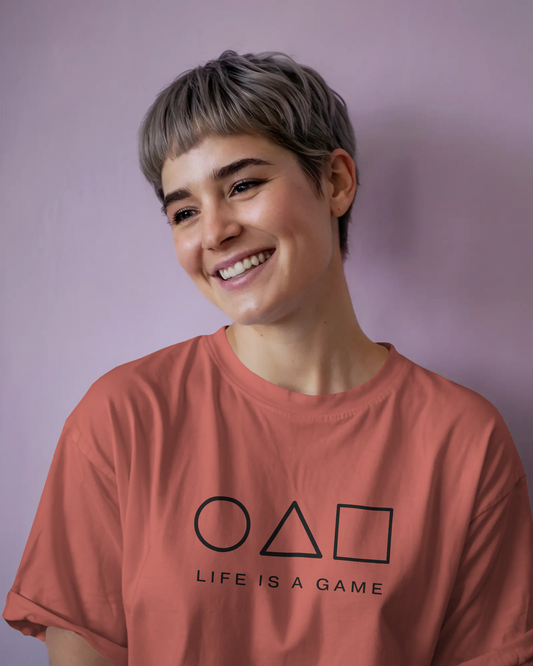 Unisex Oversized Classic T-Shirt - Life is a Game