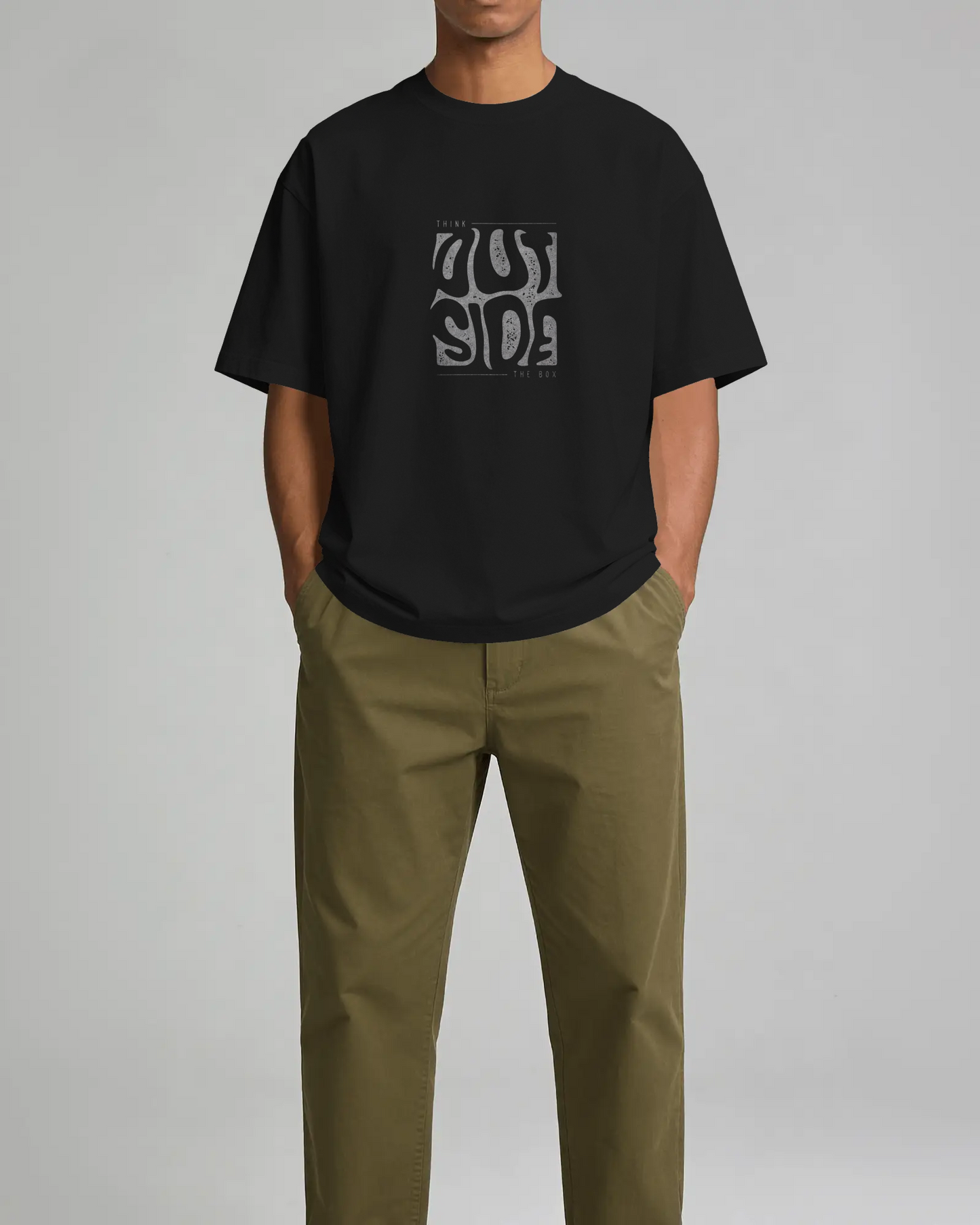 Unisex Oversized Standard T-Shirt - Think Outside the Box