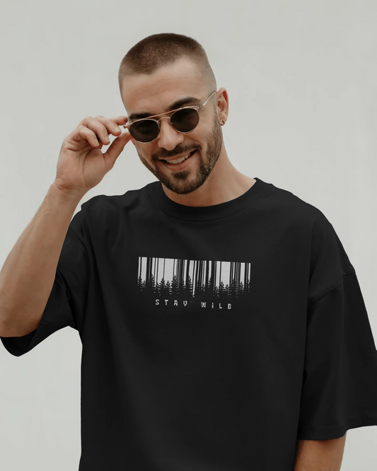 Unisex Oversized Classic T-Shirt - Stay Wild