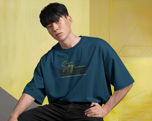 Unisex Oversized Classic T-Shirt - Stay Positive