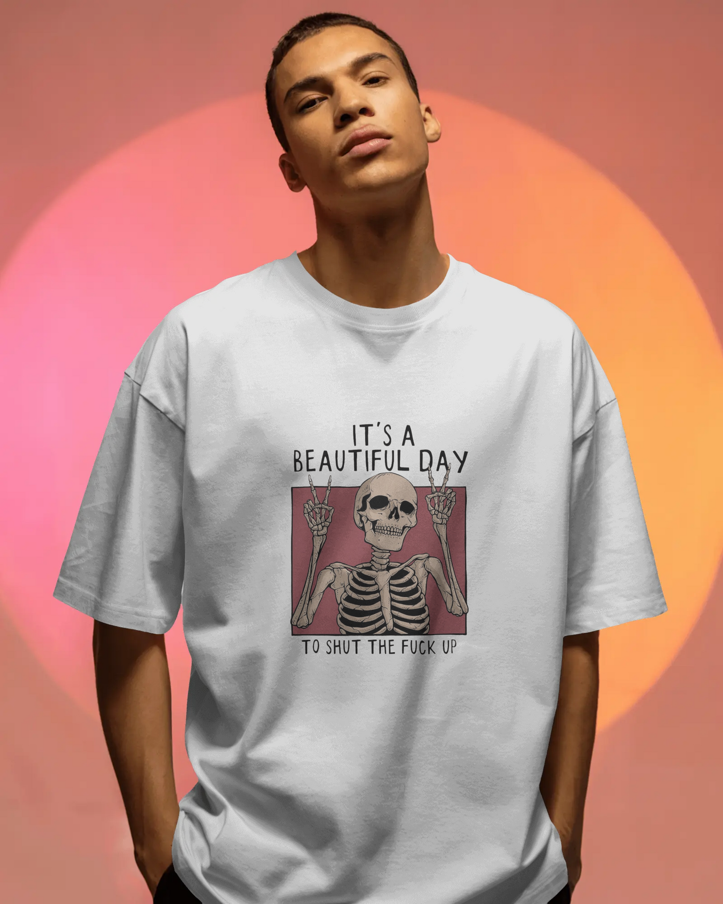 Unisex Oversized Standard T-Shirt - Beautiful Day