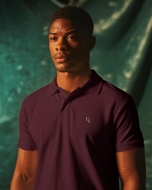 Men's Polo Maroon