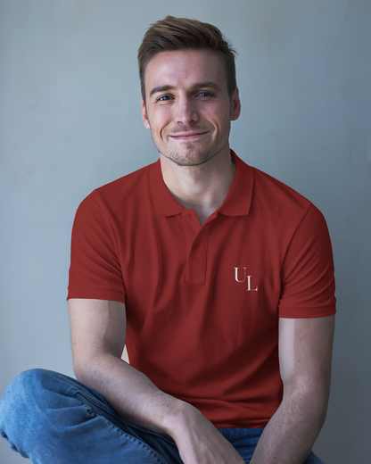 Men Polo Red
