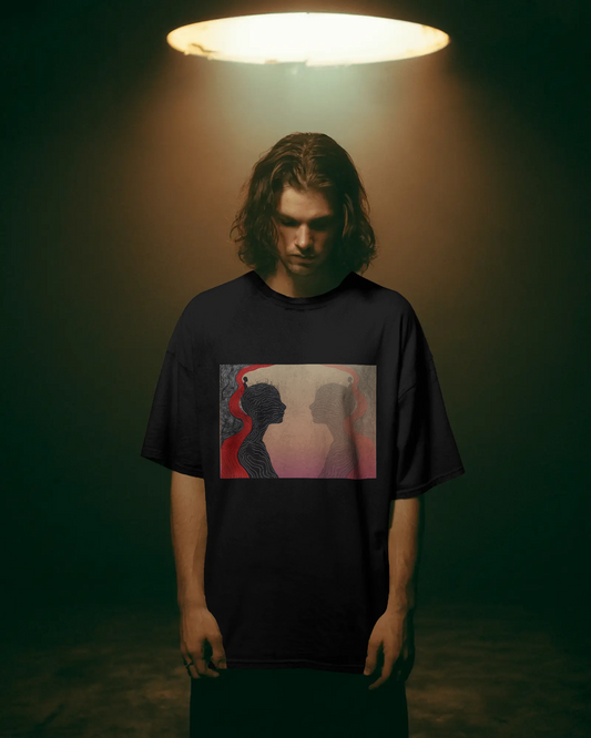 Unisex Oversized Classic T-Shirt - Inner Reflection