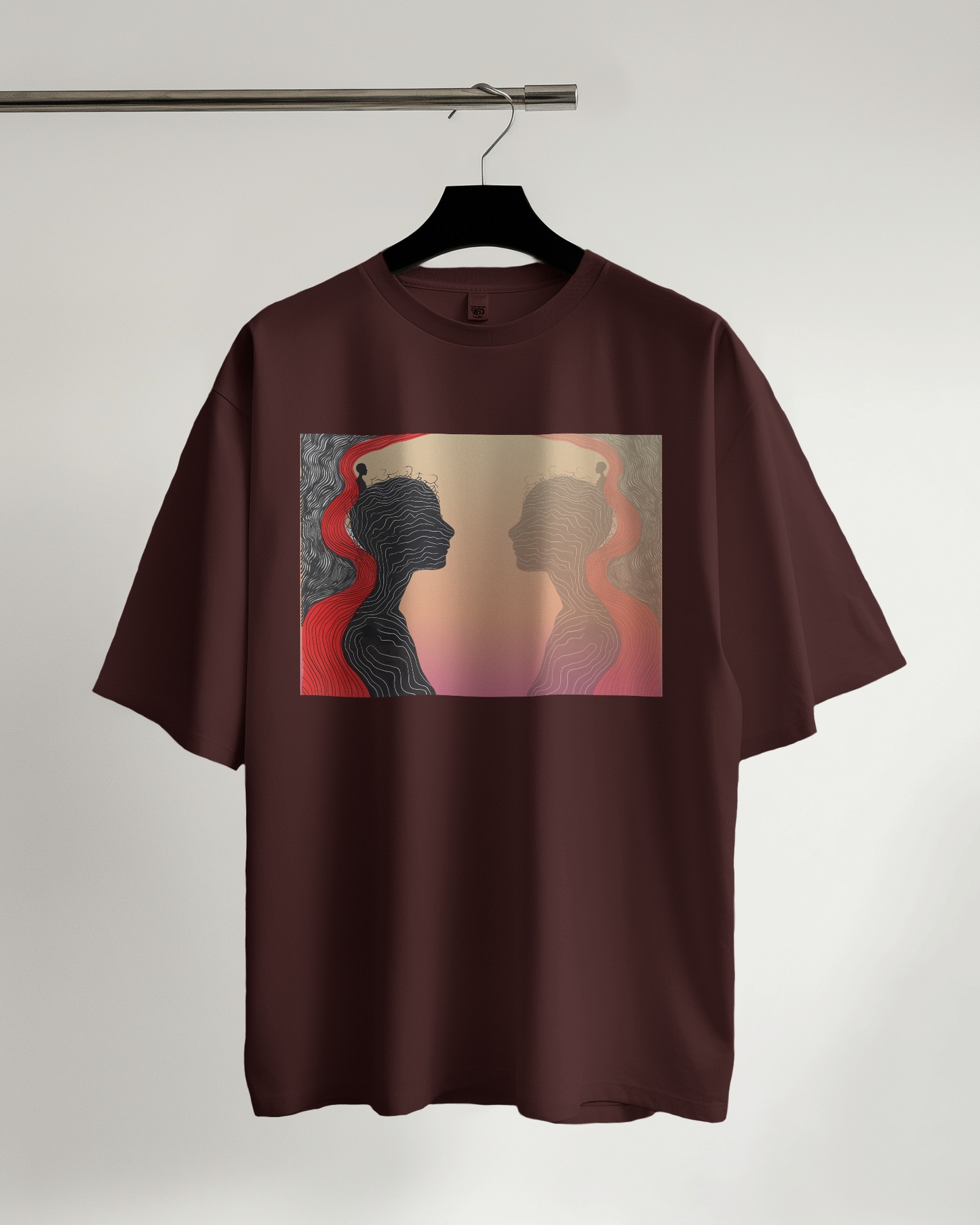 Unisex Oversized Classic T-Shirt - Inner Reflection
