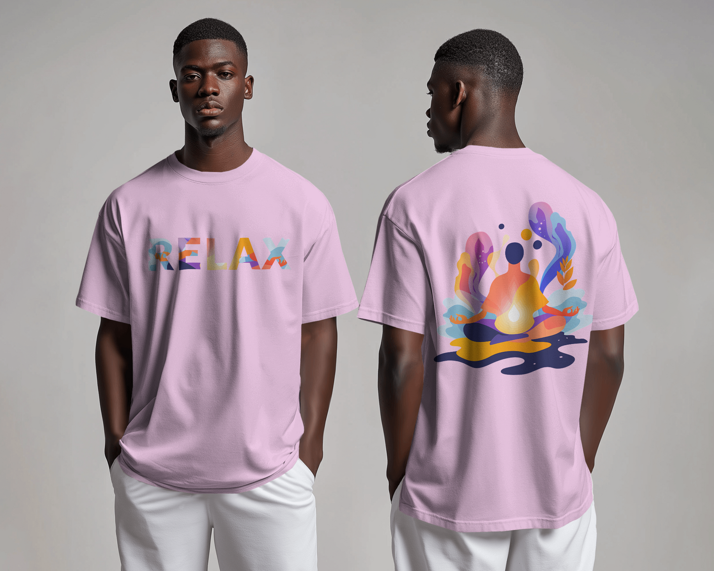 Unisex Oversized Standard T-Shirt - RELAX