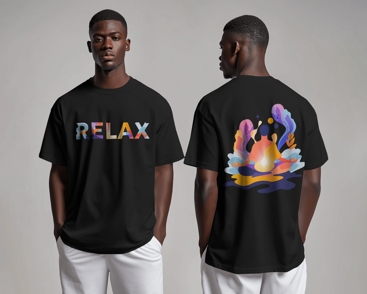 Unisex Oversized Standard T-Shirt - RELAX