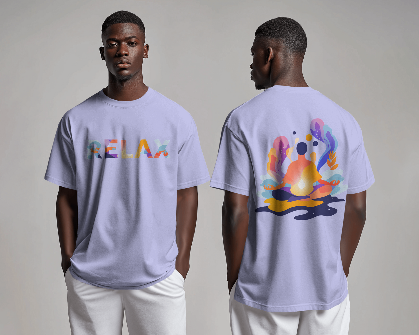 Unisex Oversized Standard T-Shirt - RELAX
