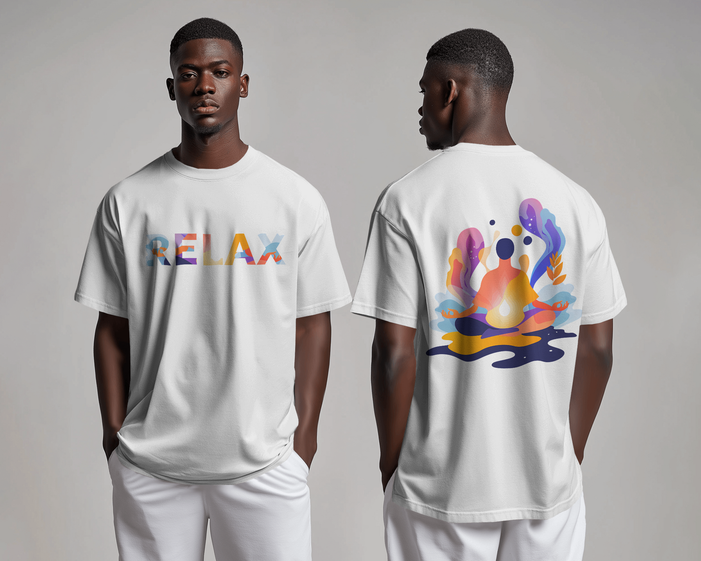 Unisex Oversized Standard T-Shirt - RELAX