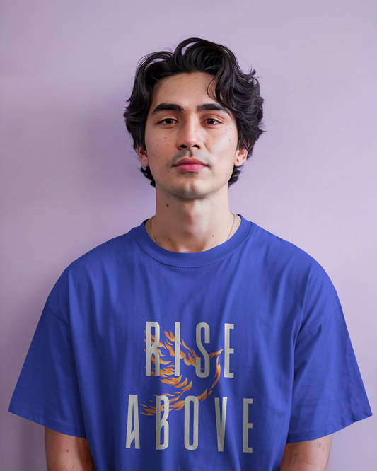 Unisex Oversized Classic T-Shirt - Rise Above