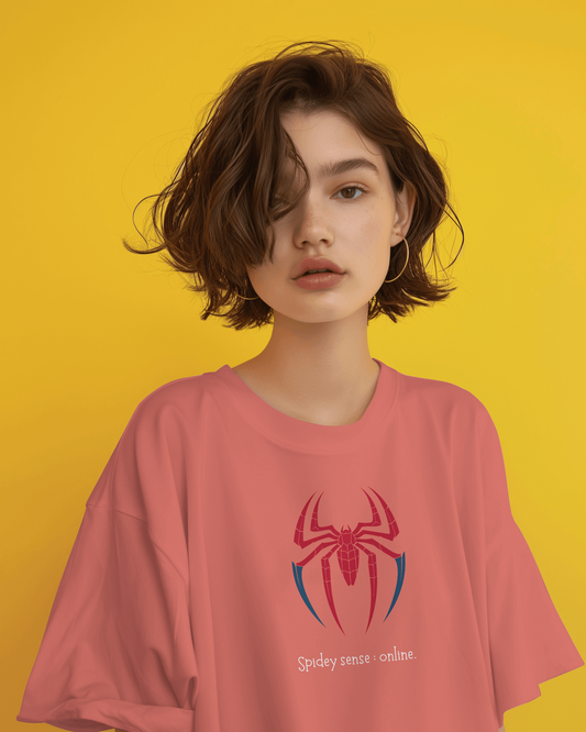 Unisex Oversized Classic T-Shirt - Spidey sense Online