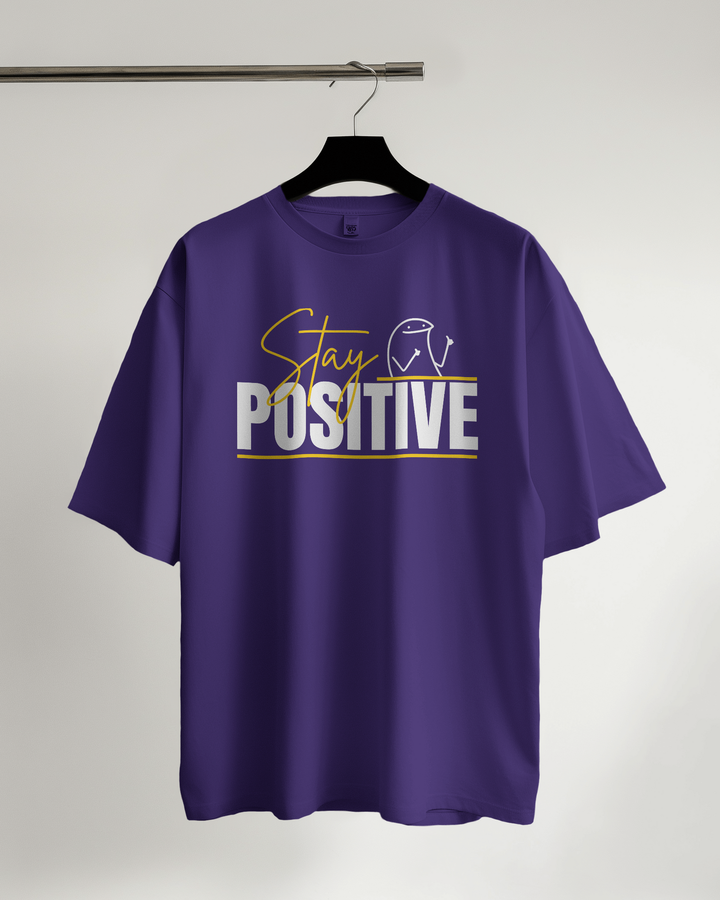 Unisex Oversized Classic T-Shirt - Stay Positive