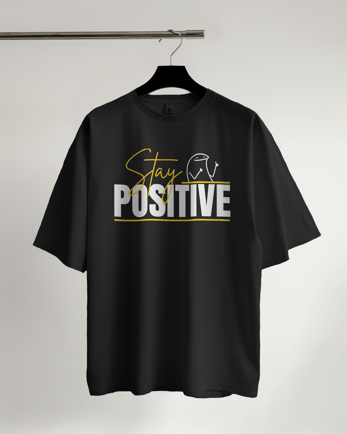Unisex Oversized Classic T-Shirt - Stay Positive