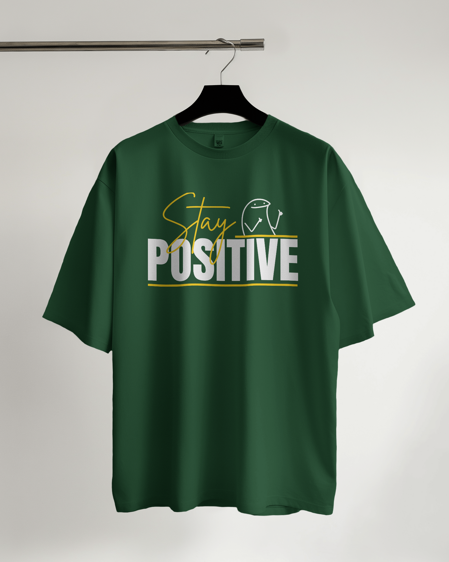 Unisex Oversized Classic T-Shirt - Stay Positive