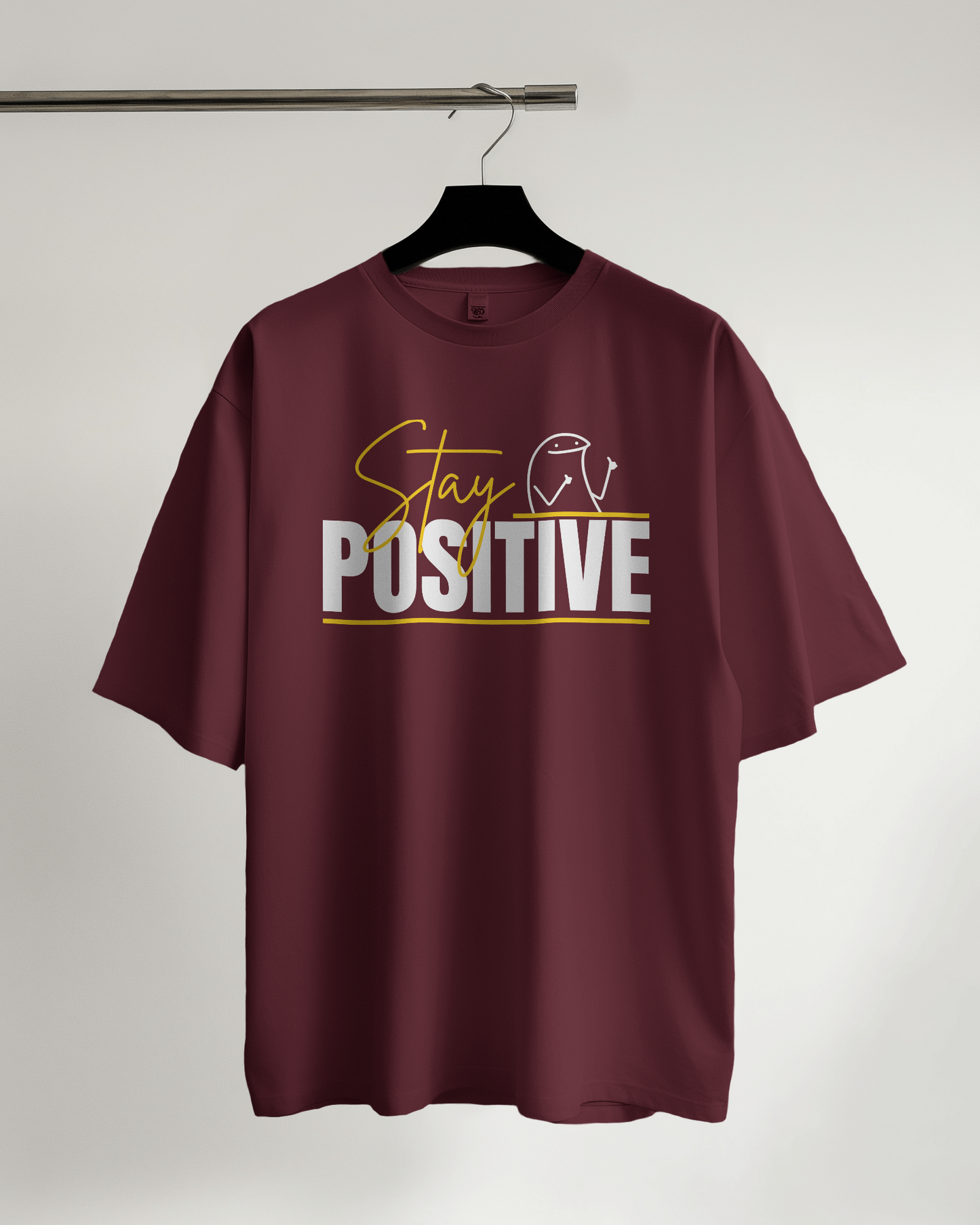 Unisex Oversized Classic T-Shirt - Stay Positive