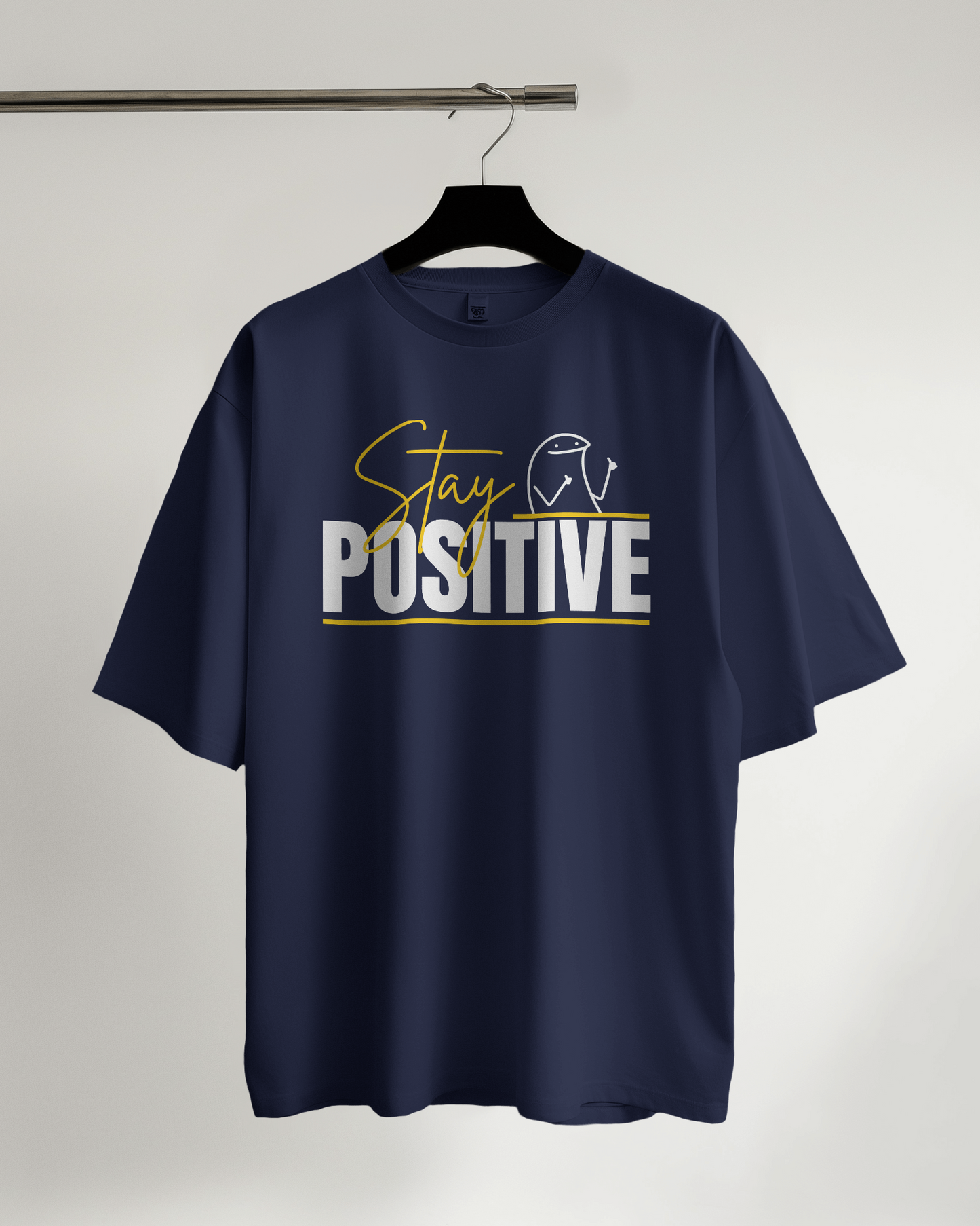 Unisex Oversized Classic T-Shirt - Stay Positive